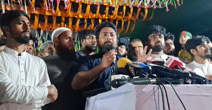 শেখ হাসিনাকে ১০ বার ফাঁসিতে ঝুলালেও অপরাধ কমবে না: নাহিদ